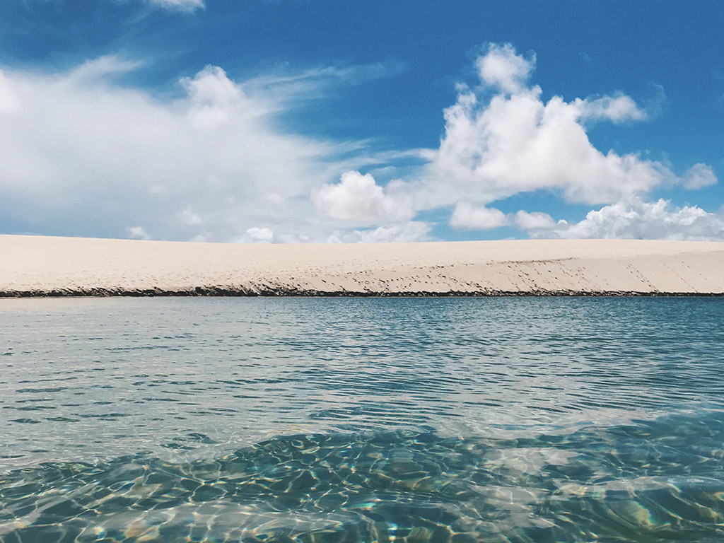 Lagoa nos Lençóis Maranhenses