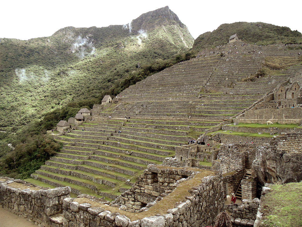Terrazas em Machu Picchu