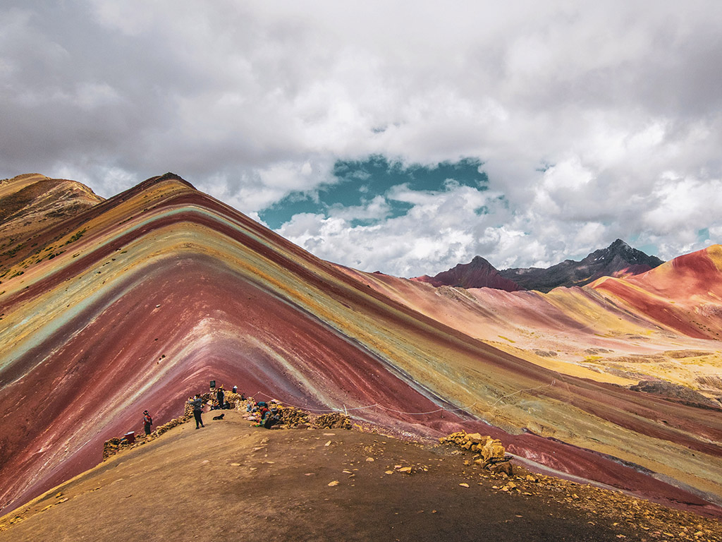 Montanha de Sete Cores no Peru