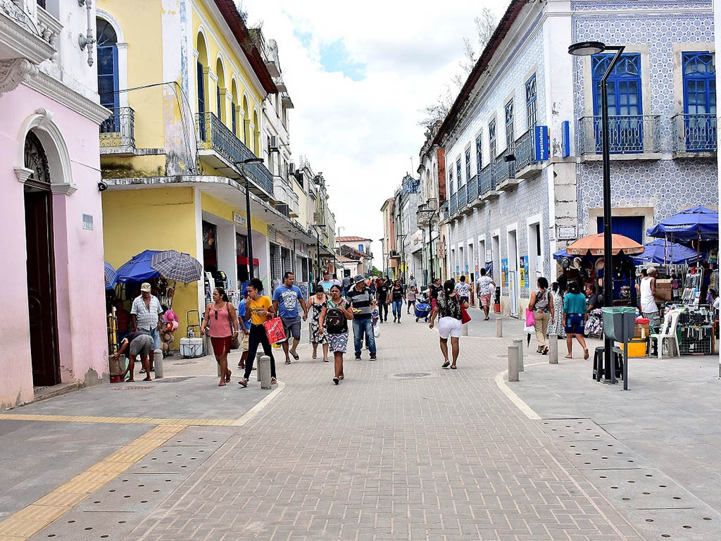 Rua Grande em São Luís