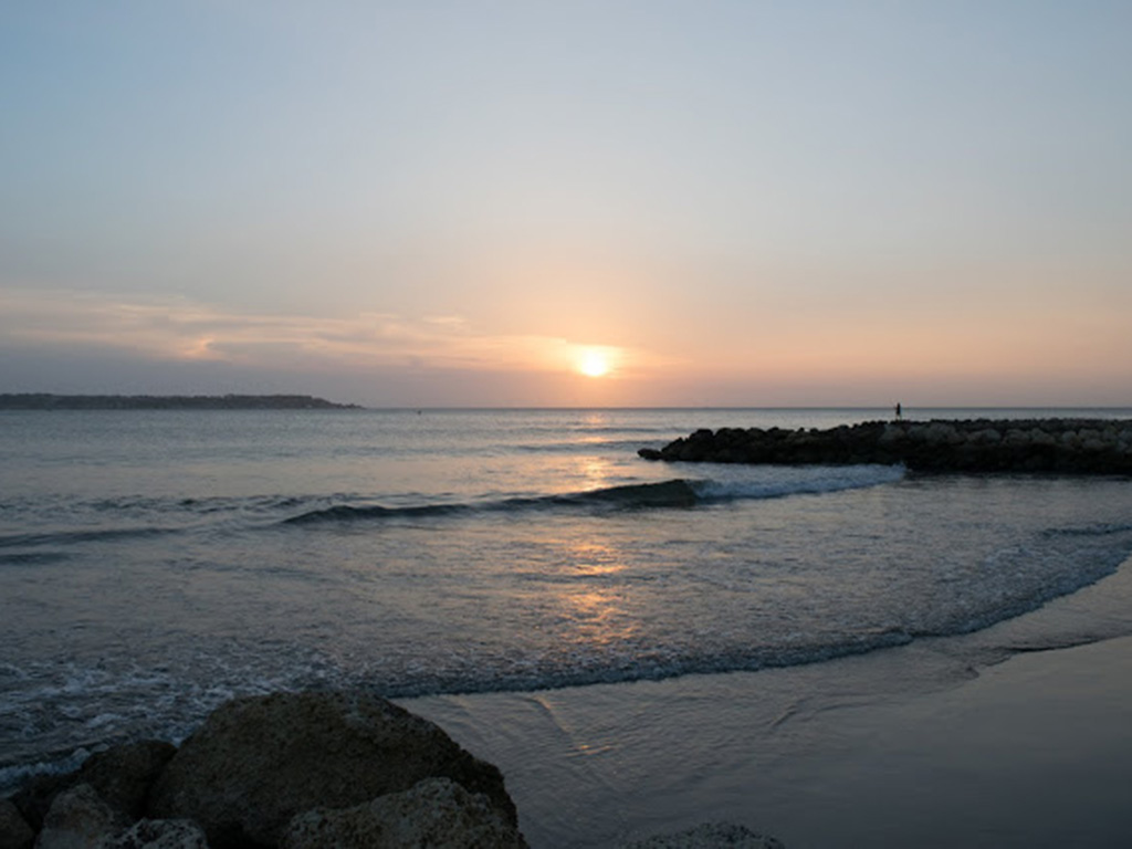 Pôr do sol em Cartagena