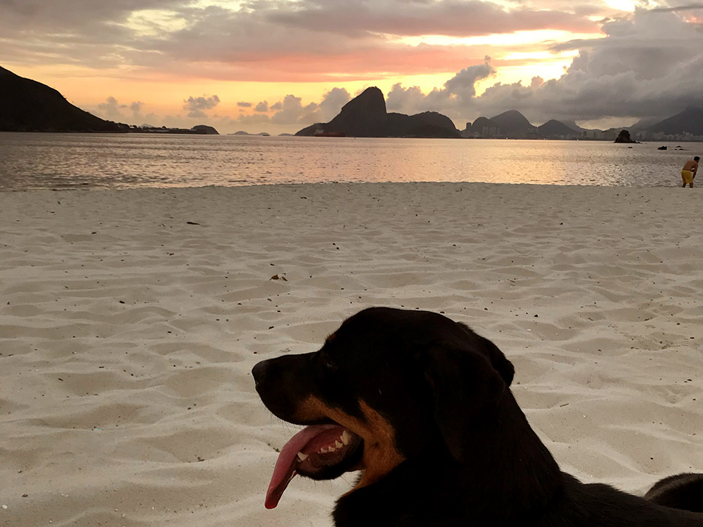 Praia de Icaraí em Niterói