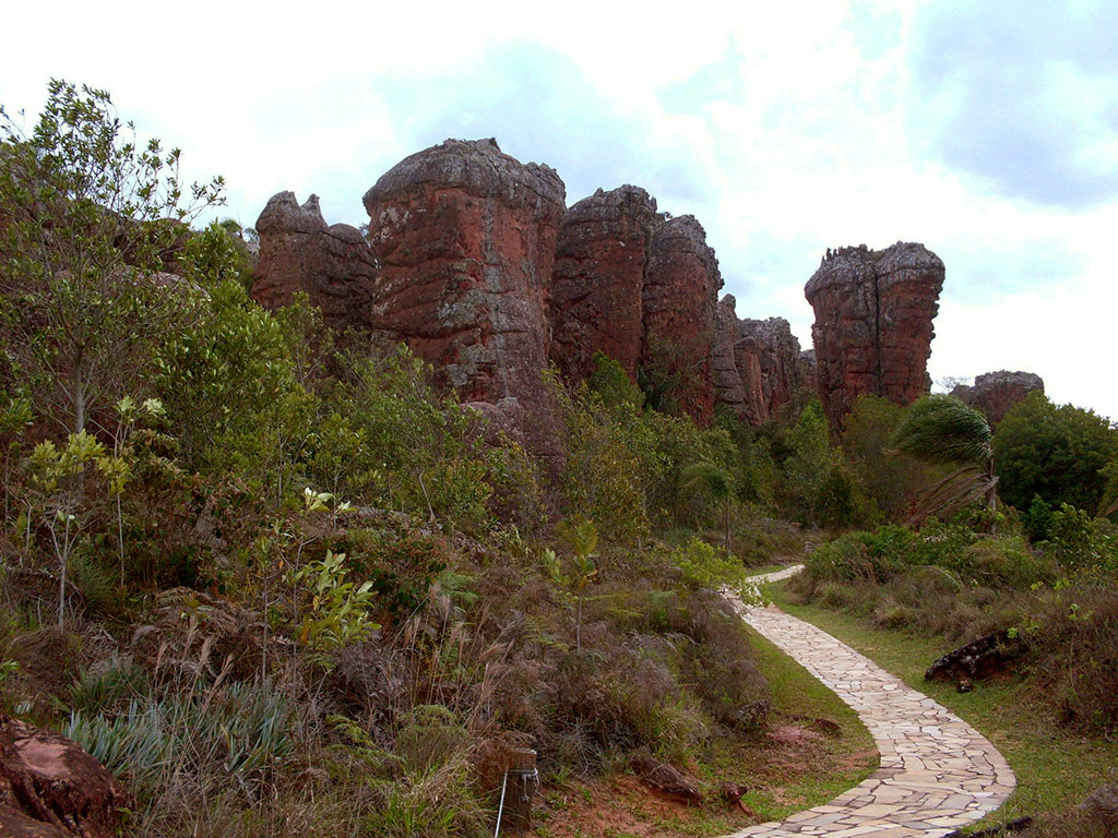 Parque Estadual de Vila Velha em Ponta Grossa (Paraná)