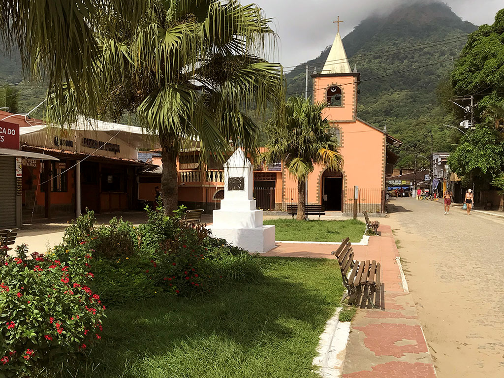 Vila do Abraão em Ilha Grande