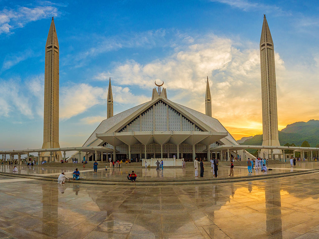 mesquita faisal no Paquistão